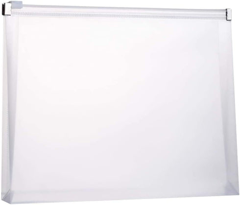 Plastic Envelopes, TIENO 10PCS Poly Envelopes with Zipper, Legal Size Expanding Plastic Zip Envelopes for Office School Home...