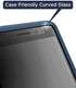 ENCASED Samsung Galaxy S9 Plus Tempered Glass Screen Protector - Curved MagGlass (SR90 Scratch-Proof/Shatterproof) Full Lens & Sensor Coverage Scr...