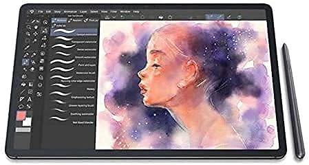 Tab S7 / S7+ S Pen Replacement Stylus Pen for Samsung Galaxy Tab S7 / S7 Plus/ S7 FE (EJ-PT870) + Tips/Nibs (Without Bluetooth) (Black)...
