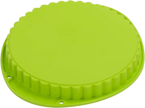 Webake Tart Pan Silicone Pie/Flan Pan 9.5 Inch Quiche Baking Dish Non-Stick Pizza Pie Mold...