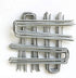 U/D 4 Inch Galvanized Landscape Staples 60 Pack 11 GaugeGarden Stakes Heavy-Duty Sod Pins Anti-Rust Fence Stakesfor Weed Barrier Fabric Ground Cov...