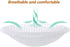 Uniquely Thickening Breathable Silicone Breast Enhancers Perforated Bra Insert Pad Swimwear Push up Booster Pads...