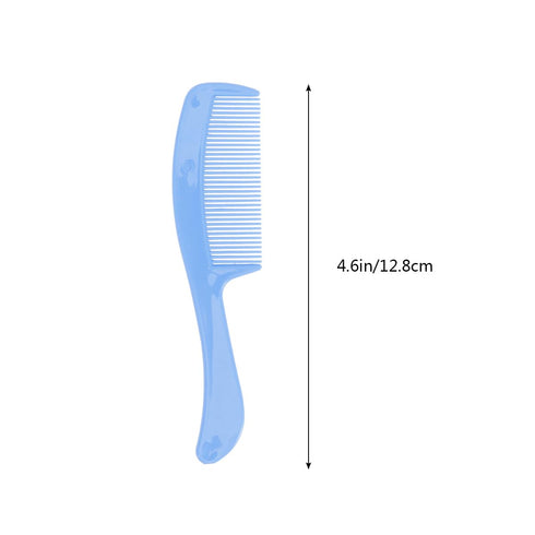 Baby Brush and Comb Set Children Massage Care Safety Comb Soft Comb Brush Combination Blue Toddler Comb Infant Hair Brush Kids Comb...