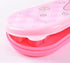 Cute Pink Melody Fork and Spoon Flatware Set with Case, Tableware Set with Cute Figure, Medium...