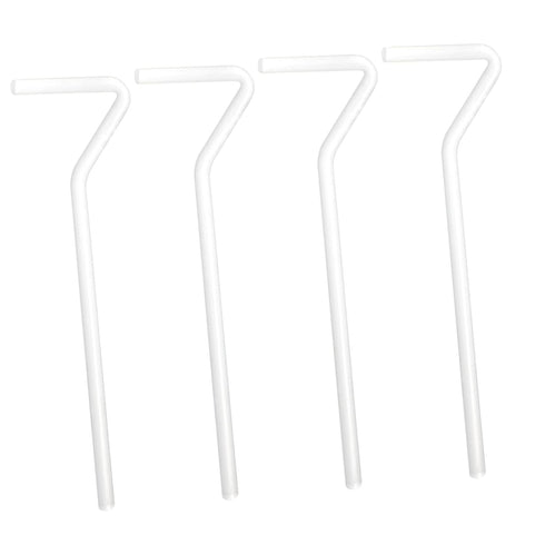 4pcs Glass Coating Rod Cell Accessories Difusser Laboratory Stirring Rod Laboratory Spreading Wide Spreading Cell Spreading Labs Rod Tool Glass Ro...