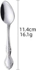 Coffee Spoons Set of 12, Mini Coffee Spoons, Stainless Steel Espresso Spoons, Small Spoons for Dessert, Tea, Appetizer, 4.6 inch, Silver...