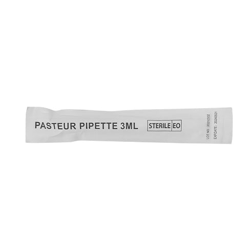Sterile Pasteur Pipettes 3ml Disposable Plastic Transfer Pipette Dropper 100Pcs Graduated Calibrated Lab Pipettes, Low Density Polyethylene (LDPE)...