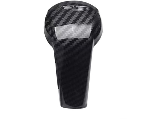 Duole Carbon Fiber Sport Print Interior Trim Gear Shift Knob for Mazda 3 6 CX-3 CX-5 CX-9 (Gear Shift Knob Trim)...