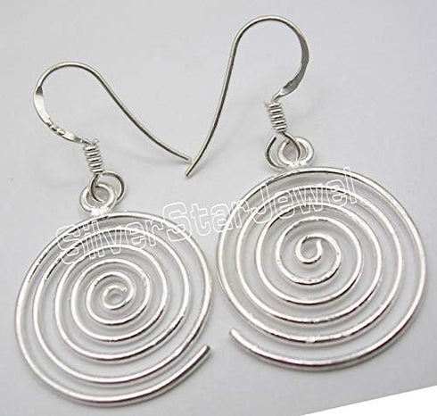 Engagement Wholesale Jewelry 925 Pure Silver Earrings 1.5"...