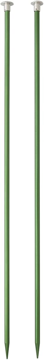 Boye 3216328009M Aluminum Straight Knitting Needles Set, US Size 9, 14" L, 2pcs...
