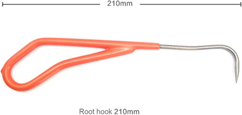 SOONHUA Bonsai Root Hook, 8.27" Stainless Steel Single Root Claw to Loosen Soil Change Pot Remove Rotten Root Gardening Tools...