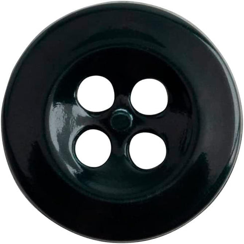 Dark Green Buttons 20L Button 4 Hole Button for Sewing 13mm Round Button 0.5 inch Plastic Buttons for Craft Heavy Duty Buttons Shirt Buttons Blous...