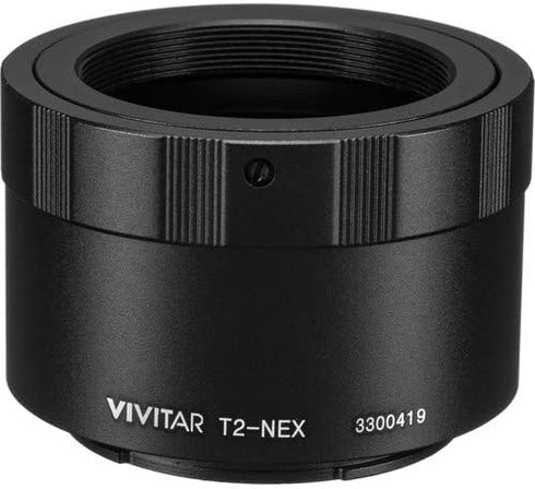 T-Mount adapter for Sony for Sony E-Mount Digital Mirrorless Cameras including a7r, a7s, a7, a6500, a6300, a6000, a5100, a5000, a3000, NEX-7, NEX-...