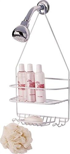 Rocky Mountain Goods Shower Caddy - Rust Proof high Grade Steel - Designated Tiered Shelves for Shampoo/soap - Razor Hangers - Includes Secure Suc...