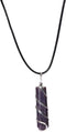 AYANA Lepidolite Crystal Necklace - Handmade Necklaces, Ethically Sourced Crystals and Healing Stones - September Birthstone, Genuine Healing Crys...