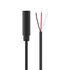 5PCS Replacement 3.5mm Female Jack to Bare Wire Open End TRS 3 Pole Stereo 3.5mm Jack Plug Connector Audio Cable for Headphone Headset Earphone Ca...