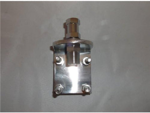 3 Way Aluminum Cb or Ham Antenna Aluminum Mirror Mount with Stud...