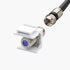 VCE Coax Keystone Jack Insert 20-Pack, 3GHz Coaxial Cable Connector, F-Type RG6 Cable Extender Female to Female for Wall Plate and Patch Panel, Ni...