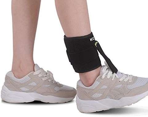 Drop Foot Support AFO AFOs Ankle Brace Strap Elevator Poliomyelitis Hemiplegia Stroke Universal Size...