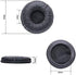 Tvoip 4 Pair Ear Cushions Leatherette Spare Replacement Earpads for Plantronics Supra Plus Encore and Most Standard Size 50mm Office Telephone Hea...