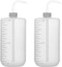 stonylab Chemical Wash Bottle, 2-Pack Plastic Safety Lab Squeeze Wash Bottle, LDPE with Narrow Mouth, 1000 ml / 2 Bottle...