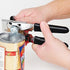 EZ-DUZ-IT Deluxe Can Opener with Black Grips...