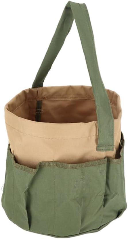 Esschert Design Canvas Round Tool Bag...