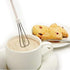 5pc Deluxe Cordless Mini Mixer - Mix Whip Stir Blend Beat Drink Frother...