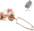 Snap Tea Strainer with Handle, Stainless Steel Mesh Tea Infuser for Loose Tea Filter and Pincer...