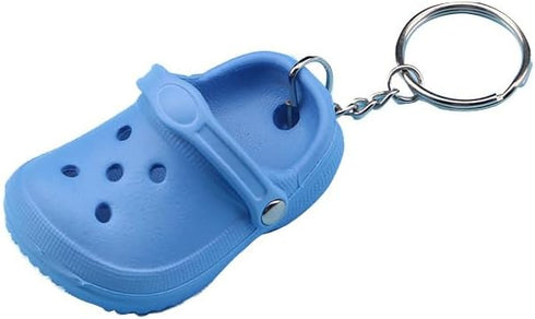 COLORFUL BLING Mini Charm Shoe KeyChain Women Cute shoe style Keychain - Girls boys cute key Creative birthday gift...
