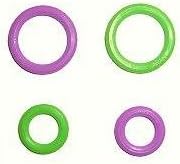 Clover Soft Stitch Ring Markers, Multicoloured, 5" Height, 2.6" Length, 0.2" Width...