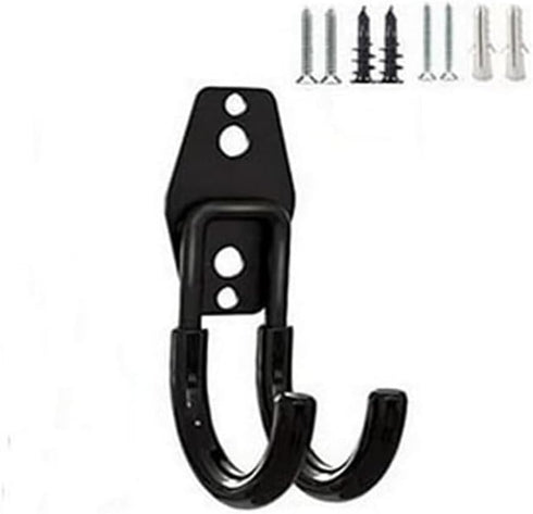 zoele Wall Mounting High Velocity Floor Fan Bracket, Wall Mount Industrial Grade Floor Fan Hook Hanger, Wall Fan Support Hook kit (Black-0)...
