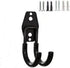 zoele Wall Mounting High Velocity Floor Fan Bracket, Wall Mount Industrial Grade Floor Fan Hook Hanger, Wall Fan Support Hook kit (Black-0)...