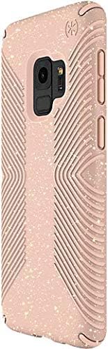 Speck Presidio Grip Glitter Case for Samsung Galaxy S9 - Dahlia Peach...