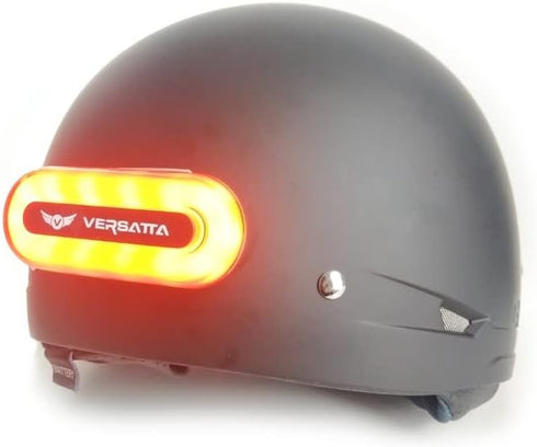 LED Helmet Light, Motorcycle Helmet Light, Bike Bicycle Rear Red Safety Light, Brake Helmet Lights for Night Riding, Tail Rechargeable Helmet Ligh...