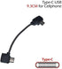 BTG Nylon Braided Remote Control Data Connected Cable Type-C USB for DJI Mavic Mini/Mini SE/Mavic Pro/Mavic Air/Mavic 2 Pro Zoom Drone USB Data Ca...