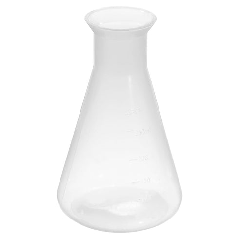 PATIKIL 250ml Plastic Erlenmeyer Flask, 1 Pack Wide Mouth Conical Flask for Laboratory, Clear...