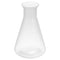 PATIKIL 250ml Plastic Erlenmeyer Flask, 1 Pack Wide Mouth Conical Flask for Laboratory, Clear...