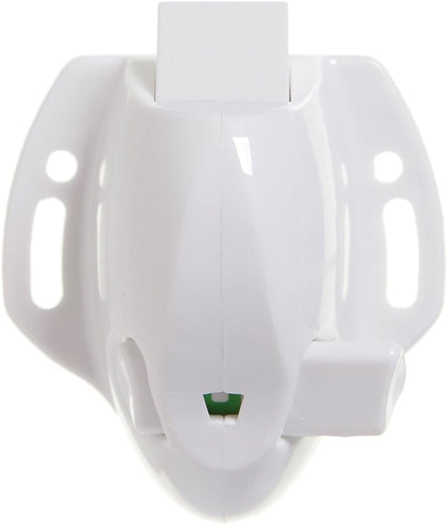 Dreambaby Adhesive Mag locks (8-Pack 1 Key) - Child Proofing Cabinet Magnetic Latches - White- Model L859...