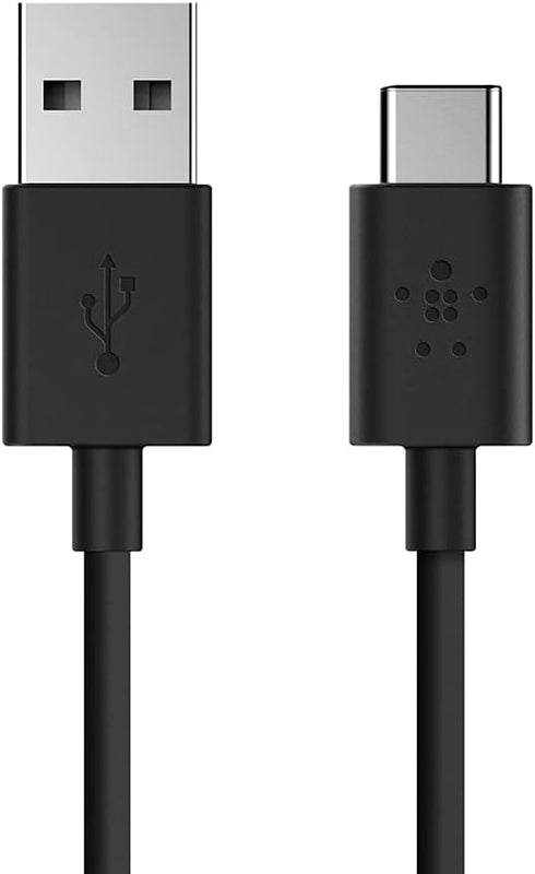 Belkin USB-IF Certified 2.0 USB-A to USB-C (USB Type C) Charge Cable, 6 Feet / 1.8 Meters, Black...