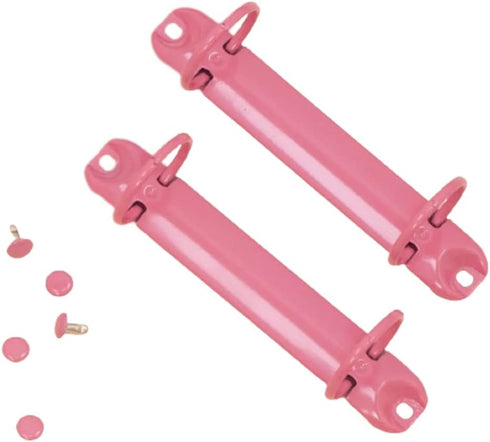 Craftelier - Kit of 2 Mechanisms for 2-Ring File Cabinets | Size Approx.12,2 cm - Ring Diameter 3,17 cm - Distance Between Rings 8 cm | Includes 4...