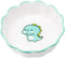 NatSumeBasics Ceramic Paper Clip Holder with Green Dinosaur Cute PaperClip Dish Cup Holders Dispenser for Home Office Desk Organizer Accessories a...