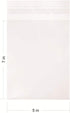 5 x 7-inch Crystal Clear Resealable Cello Cellophane Bags for Candy Cookies Cards, Pack of 100....
