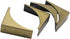 Metal Corner Guards for Furniture, Haowei 4 Pcs Decorative Safety Angle Guard Edge Cover for Furniture - Multifunctional Hardware Accessories...