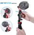 Metal Phone Tripod Mount w Rotatable Cold Shoe for Micphone Easy Use,Compatible with iPhone Tripod Adapter, Cell Phone Mount Holder,Hot Video Crea...
