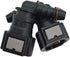 Pack of 2 Female Bundy to Hose Barb Fuel Line Quick Connector (90° 3/8 to 5/16)...