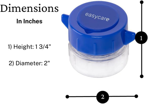 Pill Pulverizer/Crusher with Storage - Crushes Pills, Blue by easycare...