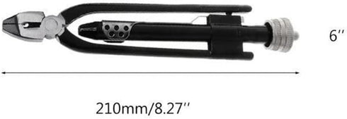 Wire Twisting Pliers, Lock Wire Pliers Wire Cutter Safety Wire Twisting Tool for Auto Industrial Use (6-Inch Black)...