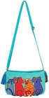 Laurel Burch Pups Dog Crossbody Bag Handbag Purse...