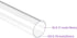 1Pcs Hollow Acrylic Clay Roller Acrylic Round Tube Roller Rolling Clay Bar Clear Clay Art Craft DIY Polymer Clay Tool, transparent...